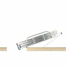 Aluminium Loft Ladder retracted