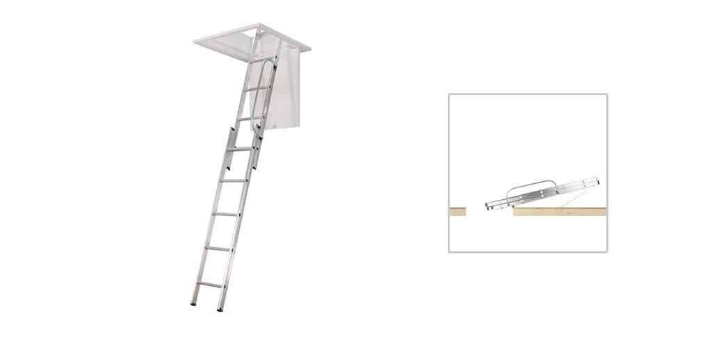 Aluminum Loft Ladder Diagram