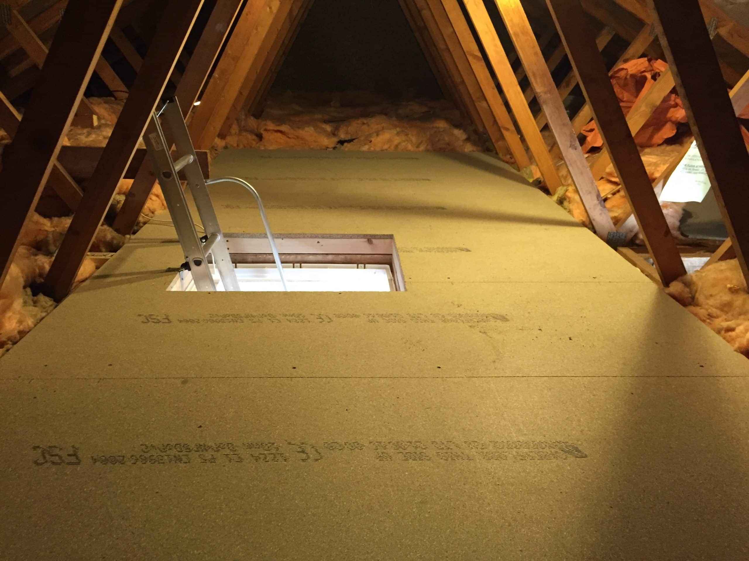 Loft boarding job - after